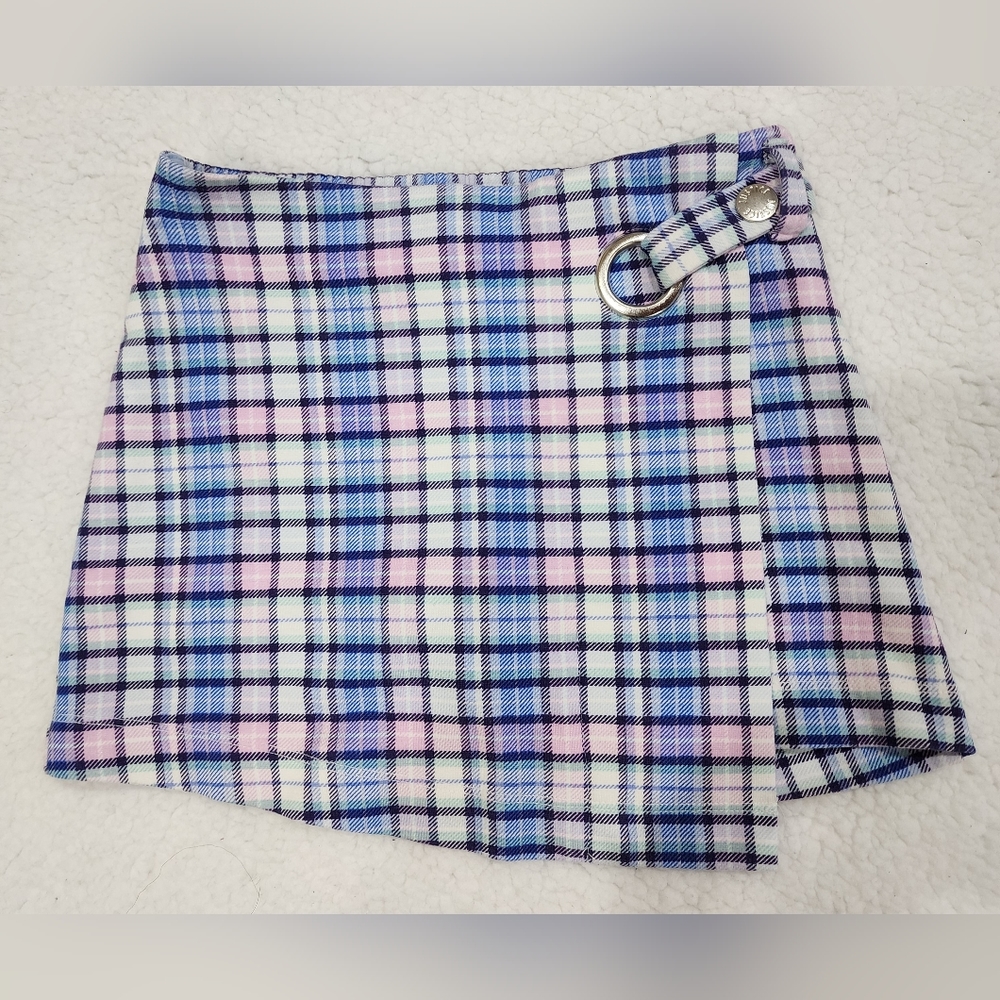 SOLD!  Justice Girls Plaid Skirt
